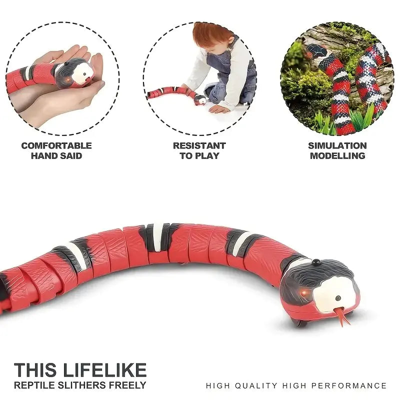 USB Charging Interactive Snake Toy