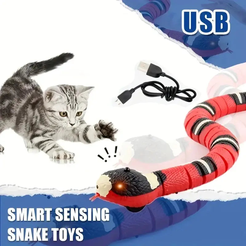 USB Charging Interactive Snake Toy